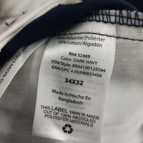 Brahma Men's Work Tough Pants Size 34x32 Blue Relaxed Fit - Picture 5 of 7